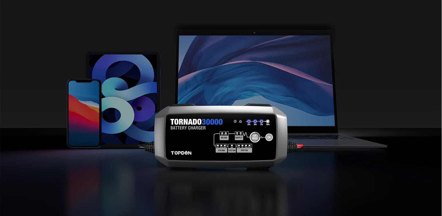 Topdon Tornado30000 - Battery Charger | Remote Pro